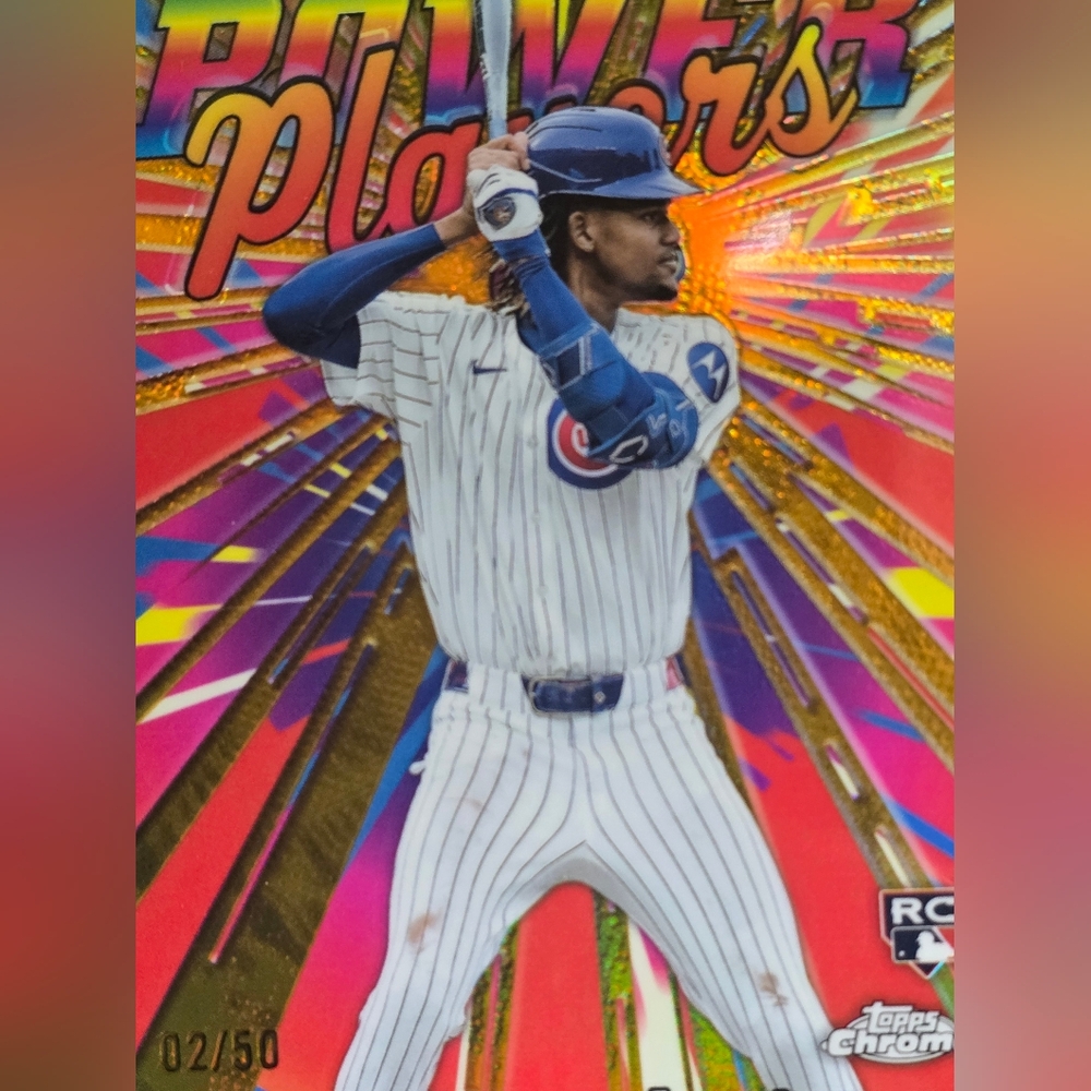 2/50 ⚾️ 2025 Topps Chrome - Power Players Kevin Alcantara #PP-18 (RC)